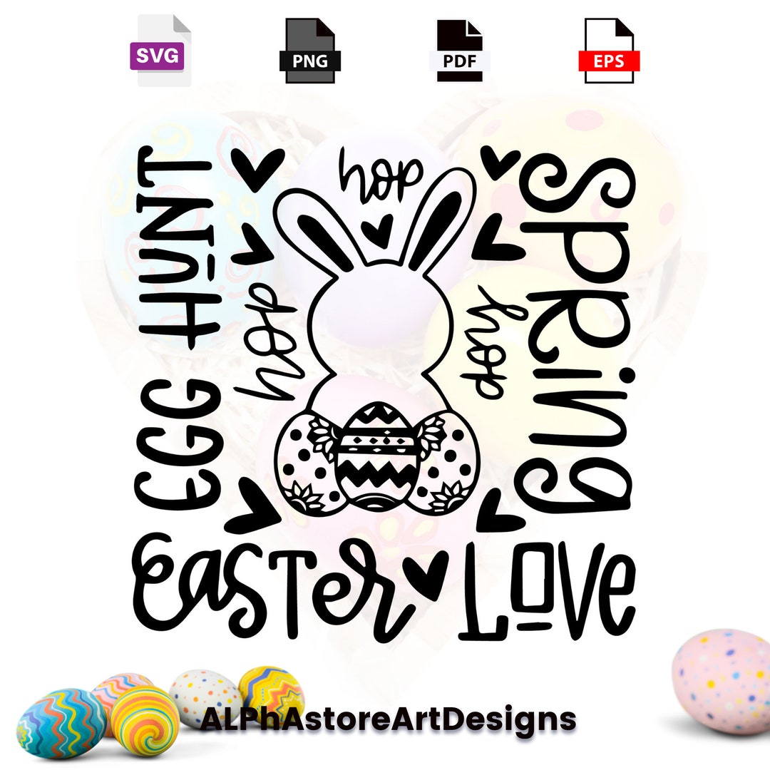 Easter Quotes SVG Religious Christian Inspirational Cute Happy Greeting