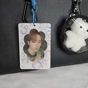 Kpop Bubble Acryl Fotokarten PC Halter