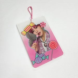 Kpop Candy Acrylic Photocard Holder
