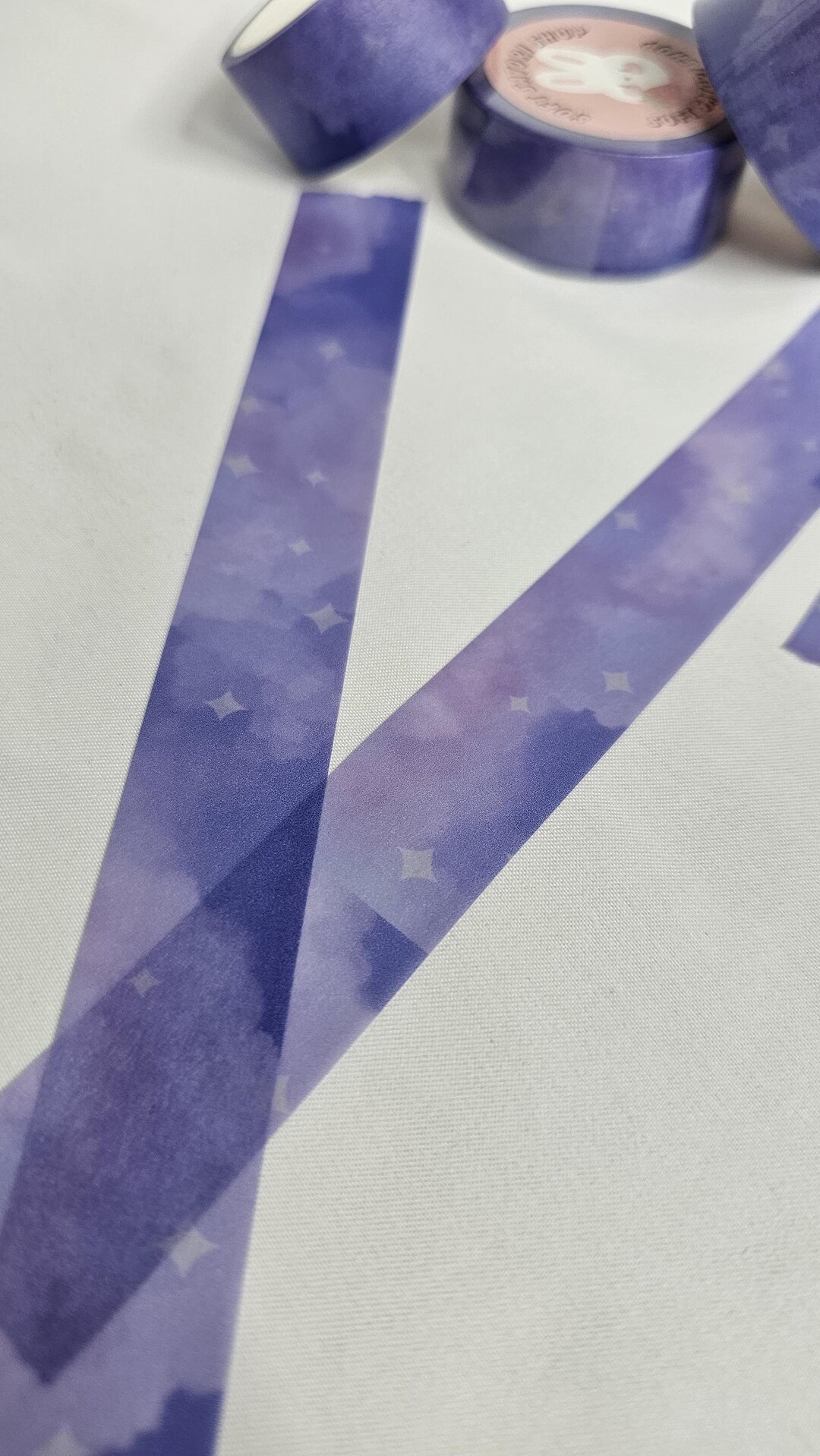 Cloudy Starry Night Washi Tape - Etsy
