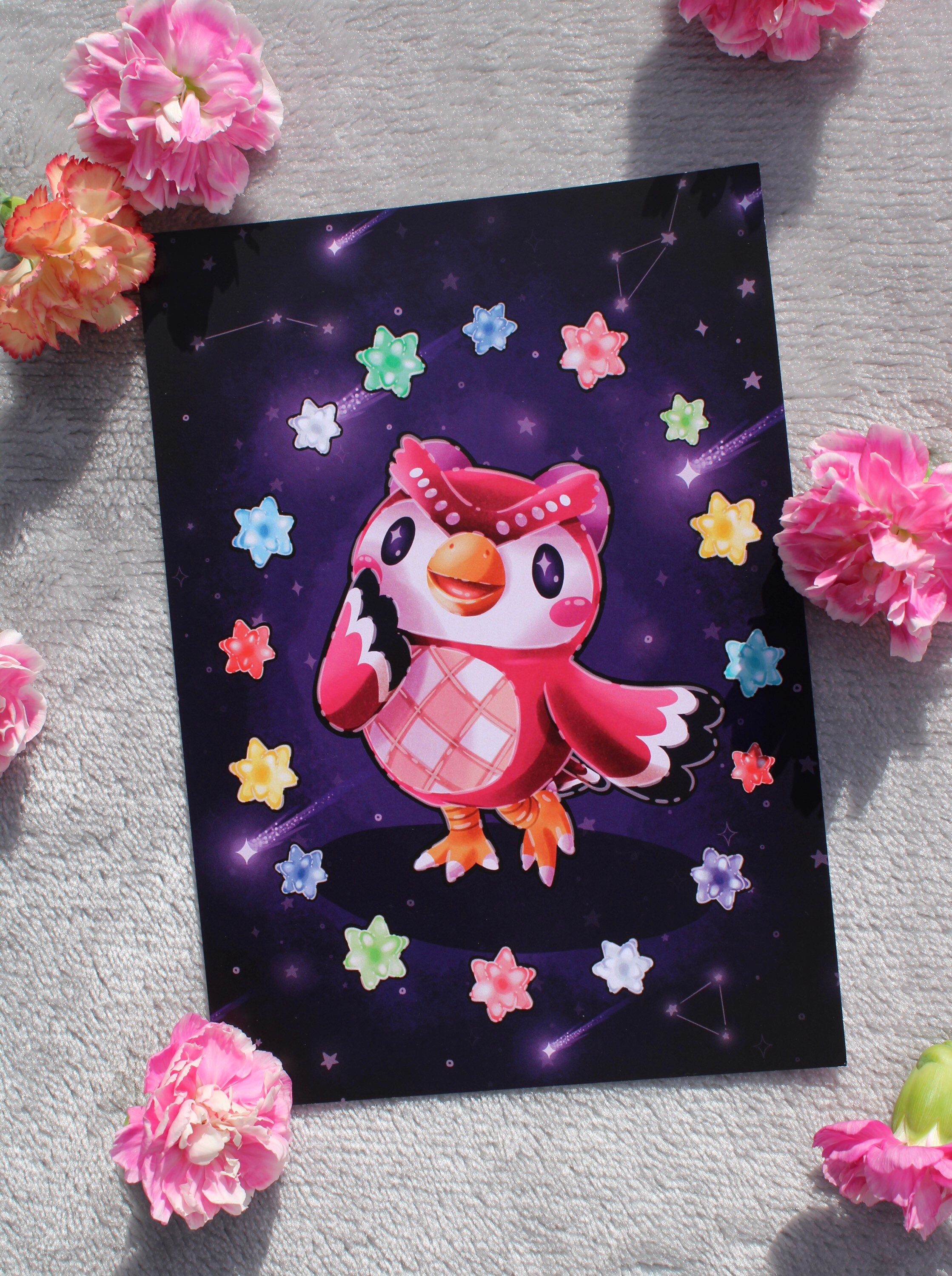 Animal Crossing New Horizons Celeste Print ACNH Celeste Etsy