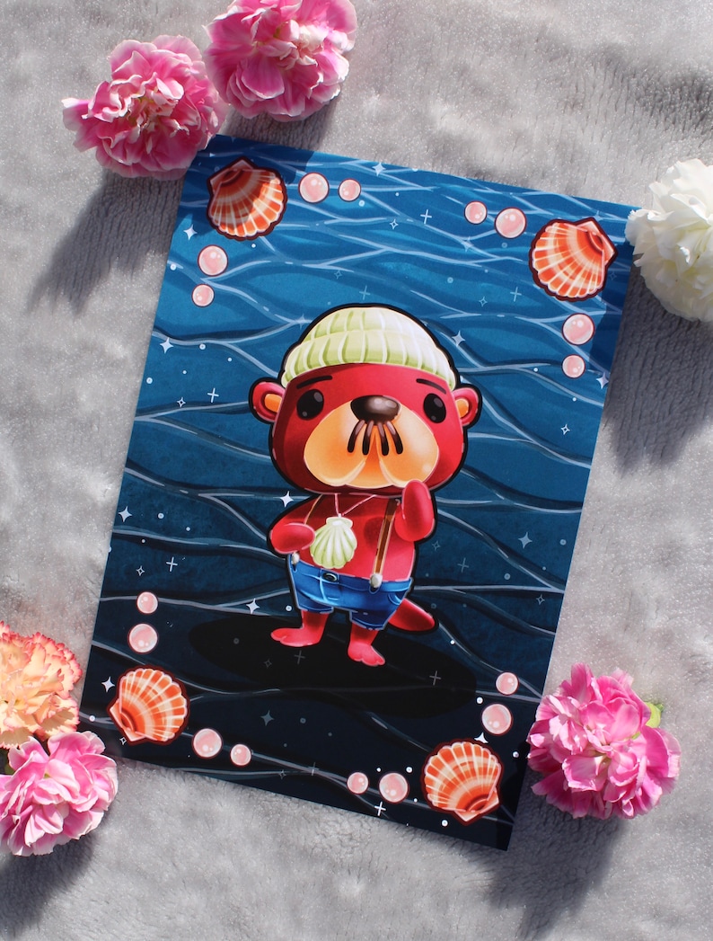 Animal Crossing New Horizons Celeste Print ACNH Celeste Etsy