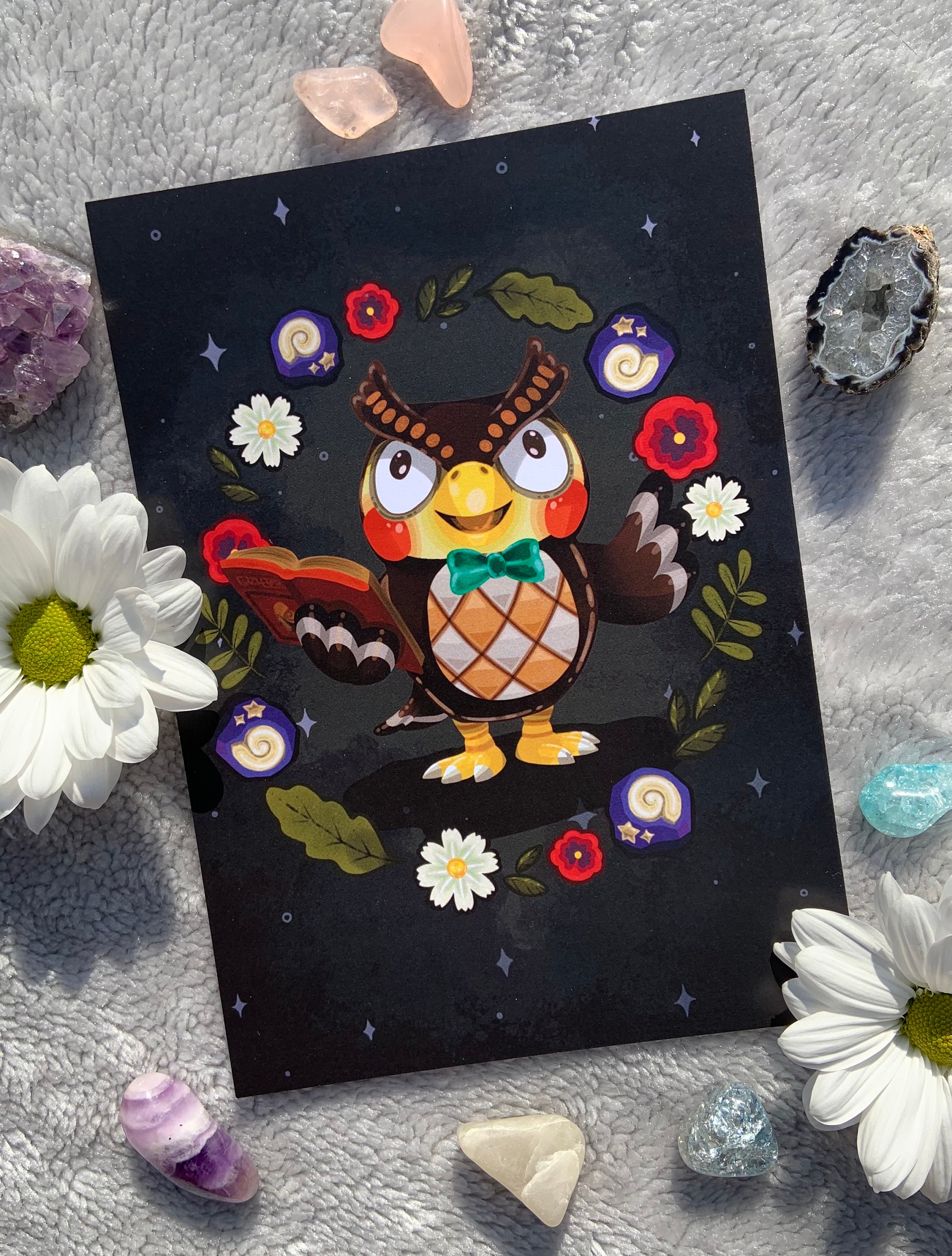 Animal Crossing Blathers Print ACNH Blathers Etsy UK