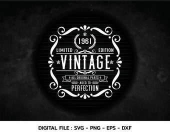 Download Aged To Perfection Svg Etsy