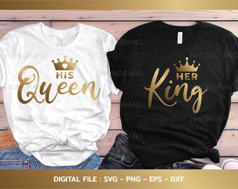 Gold and Silver LabWatches valentines day King and Queen set unisex King & Queen Matching Couple Hoodie Set Valentine main image 4