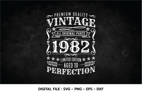 Vintage 1982 Limited Edition 37th Birthday T-Shirt Vintage 1982 Limited Edition 37th Birthday T-Shirt