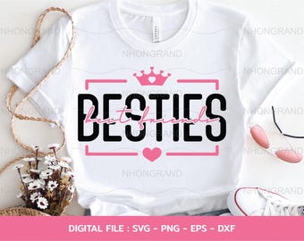 Friends SVG, Friendship Day Design (Digital Download)