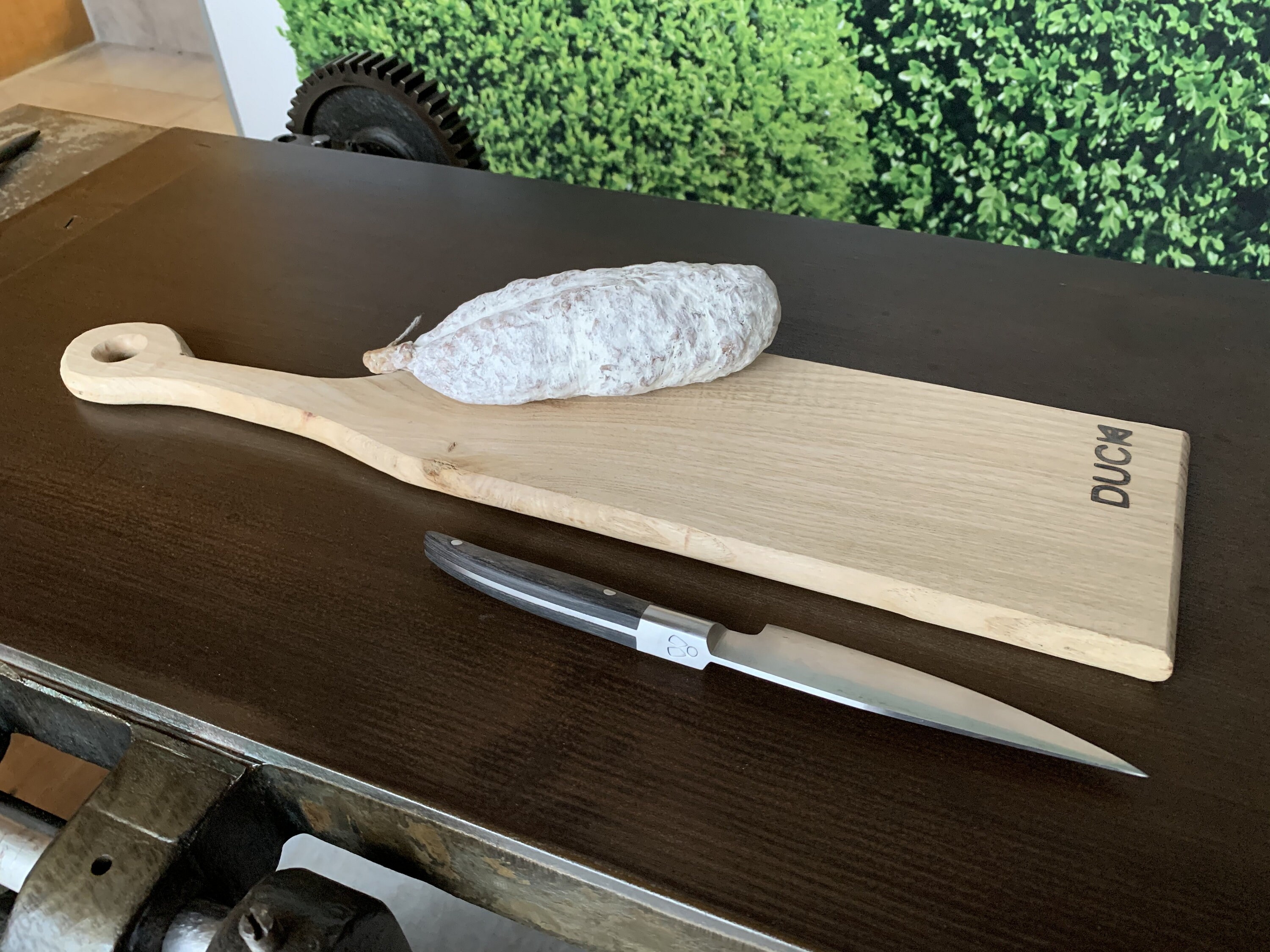 untreated wood cutting board