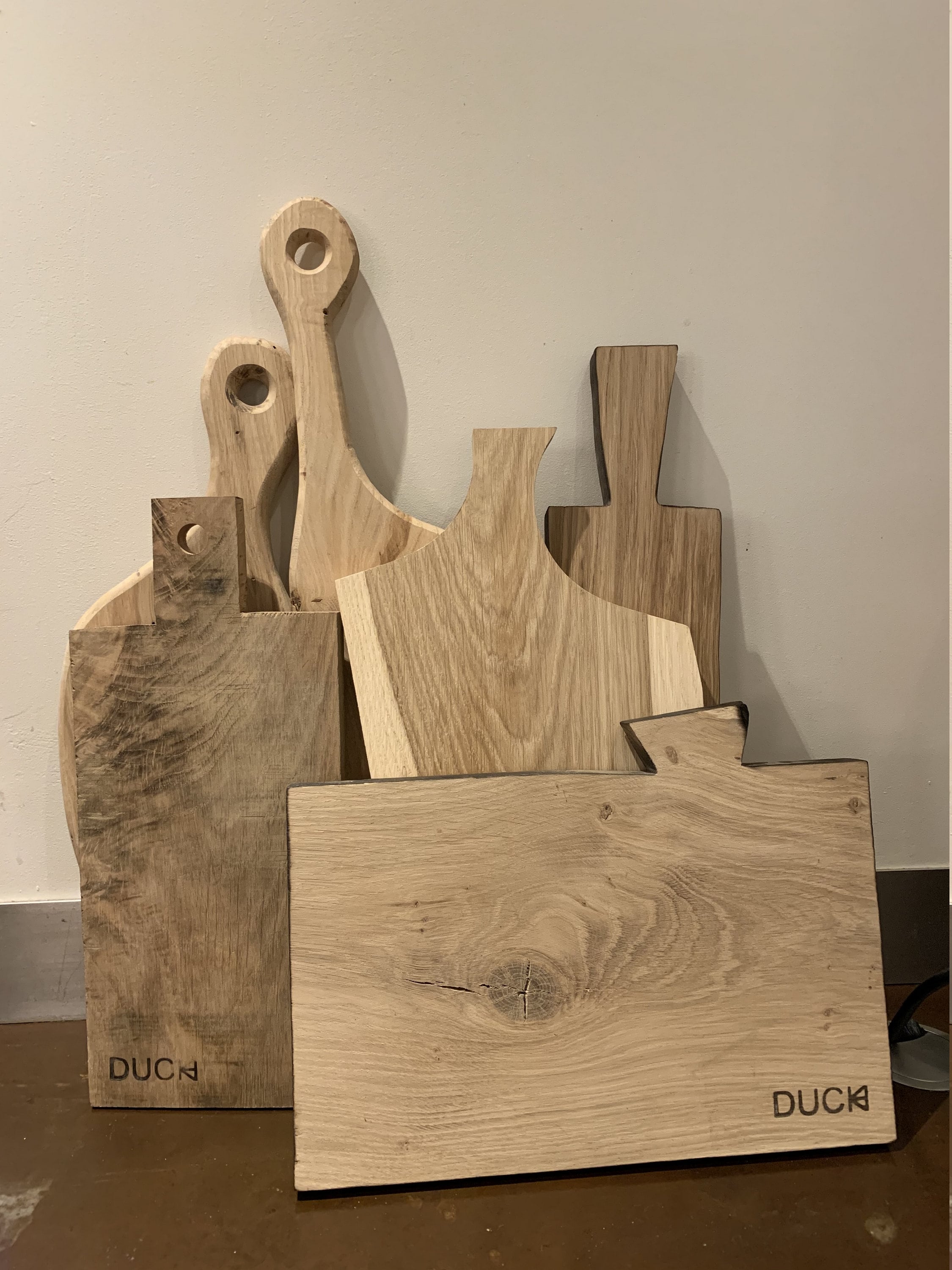 untreated wood cutting board