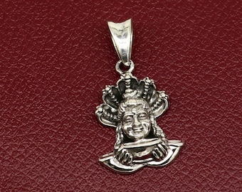925 Sterling Silver Amazing Designer Hindu Idol Lord Shiva - Etsy