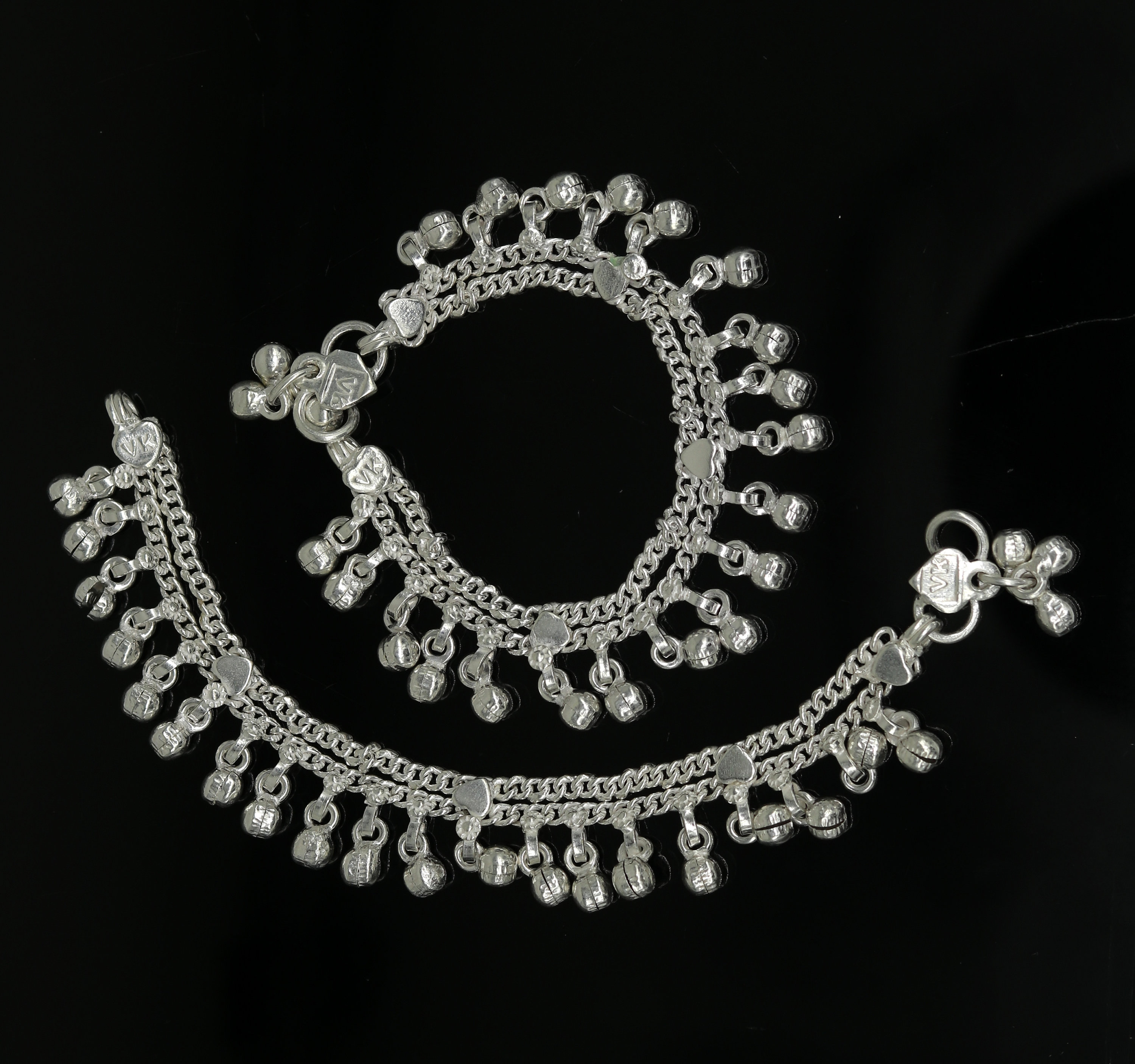 Silver kolusu for baby girl price sale