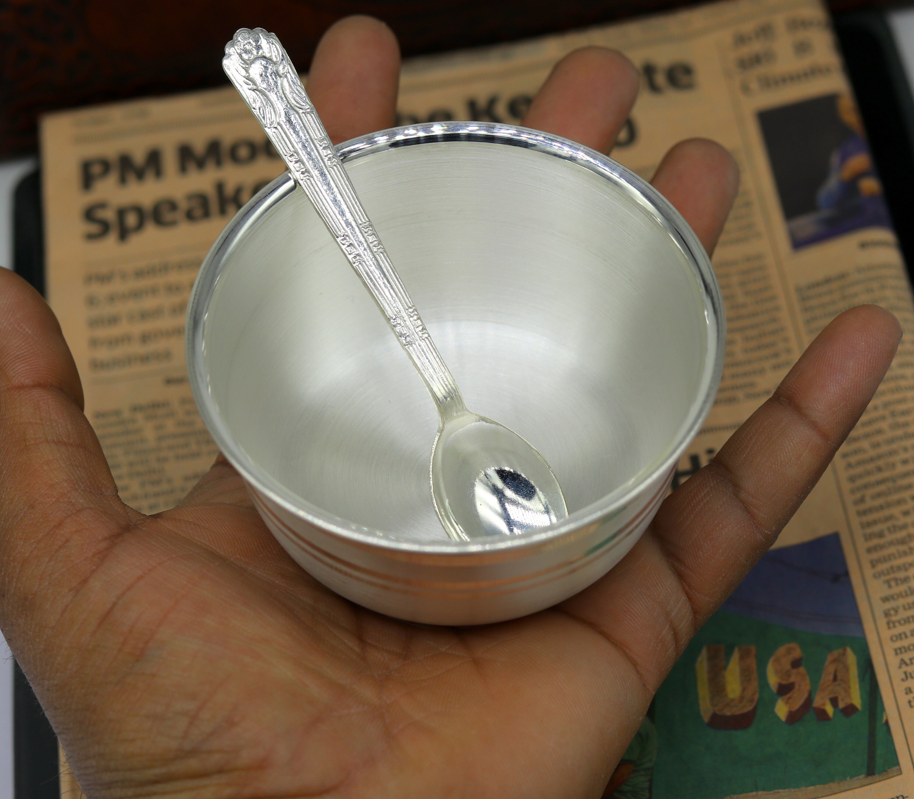 Pure 999 solid silver utensils for maintaining family health Etsy