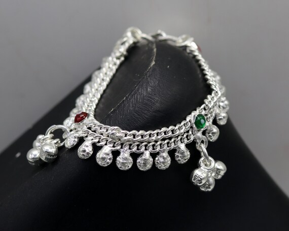 5.2" Solid silver amazing design customized chain… - image 8