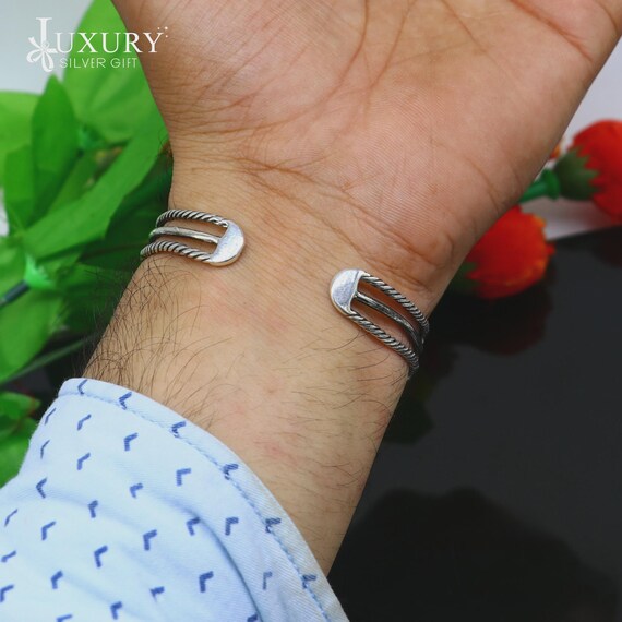 925スターリングシルバーの手作りヴィンテージスタイルの素晴らしい