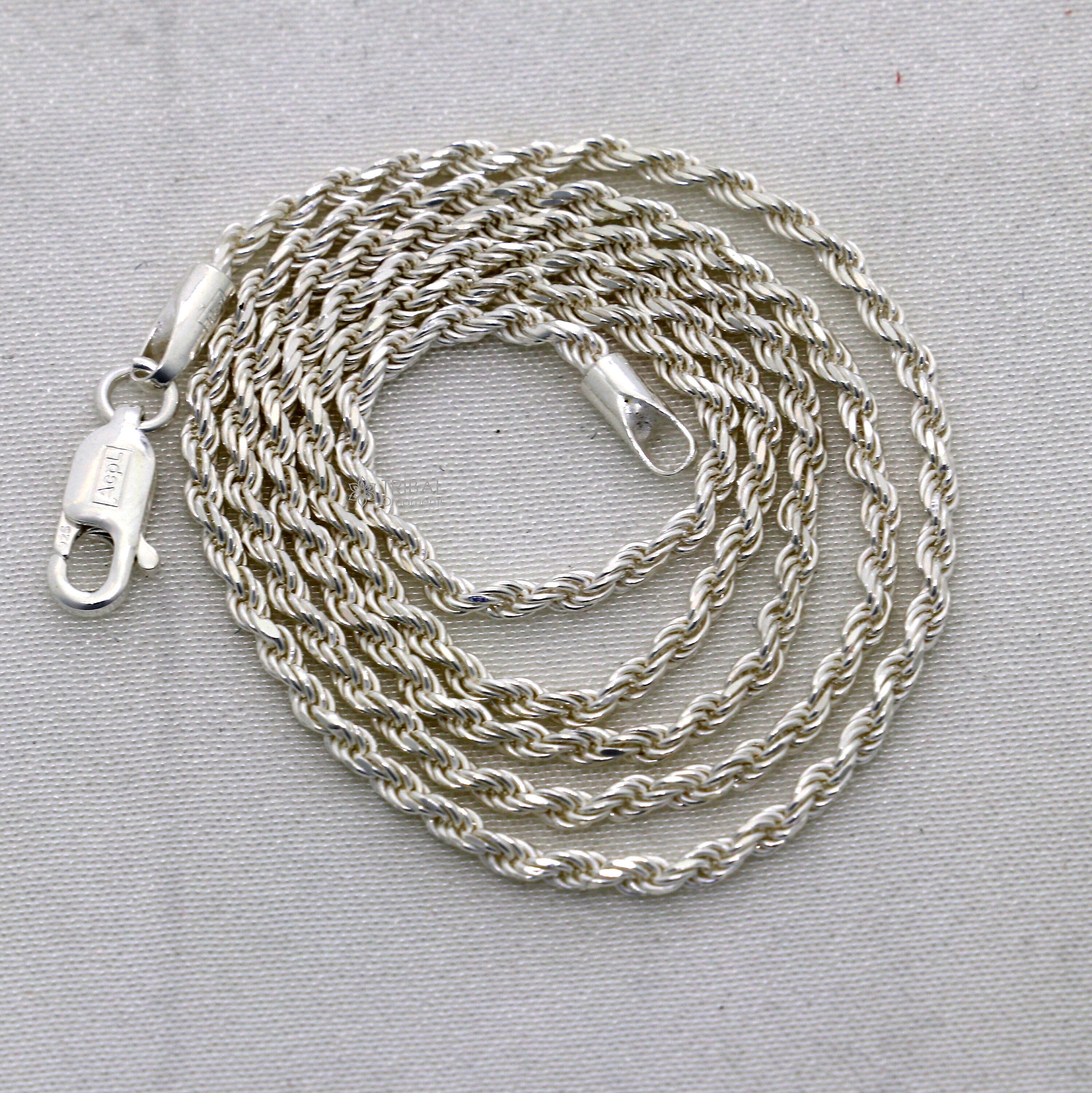 Collar De Cadena De Cuerda De Acero Inoxidable Chapado En Oro - España