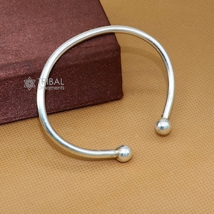 925 sterling zilver/zilveren manchetarmband/heren zilveren armband/solide manchet kada armband voor beide mannenmeisjes cuff212