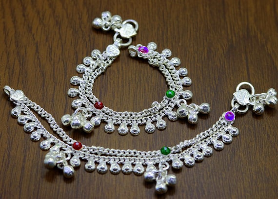 5.2" Solid silver amazing design customized chain… - image 5