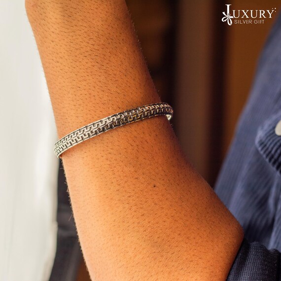 GAKKIN BUDSPOOL 花罰家紋 BRACELET SILVER 925 f401775151de3072caa8c49daa6c80