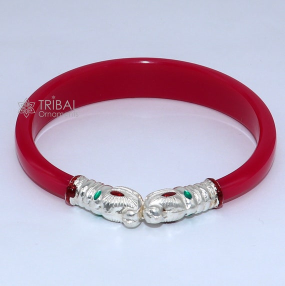 925 Sterling Silver Amazing Vintage Gajmukhi Elephant Face