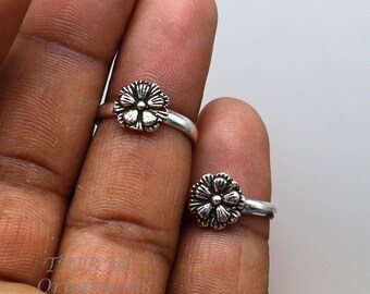 925 Sterling Silver Excellent Vintage Floral Design Handmade