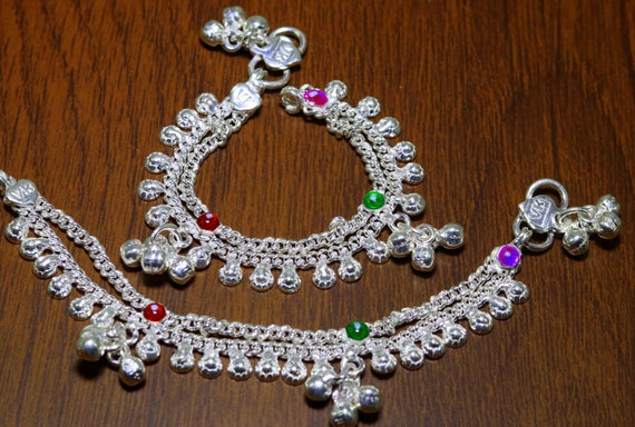 5.2" Solid silver amazing design customized chain… - image 2