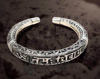 Braccialetto fatto a mano in argento sterling con fiore, argento 925, regalo di nozze - Italia