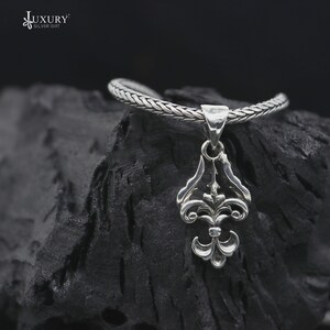 Colgante Tridente Trishul de plata de ley 925 con el Señor Shiva, medallón de plata de alta calidad nsp697