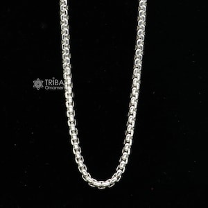 24&quot; 3mm 925 sterling silver handmade amazing delicate solid Rolo high quality chains necklace, best gifting unisex necklace chain ch578