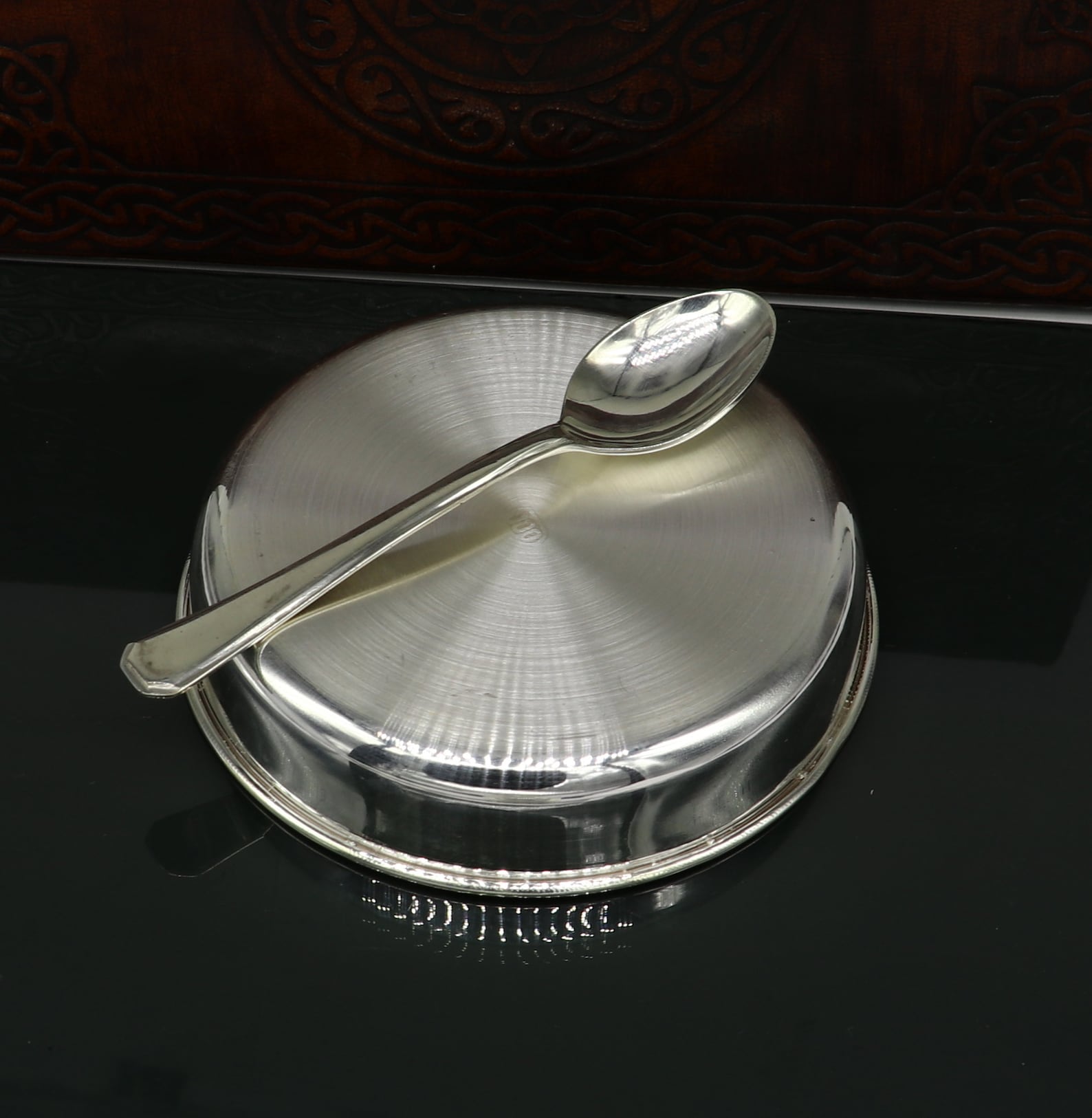 999 Pure Silver Handmade Solid Plate Silver Utensils Silver Etsy