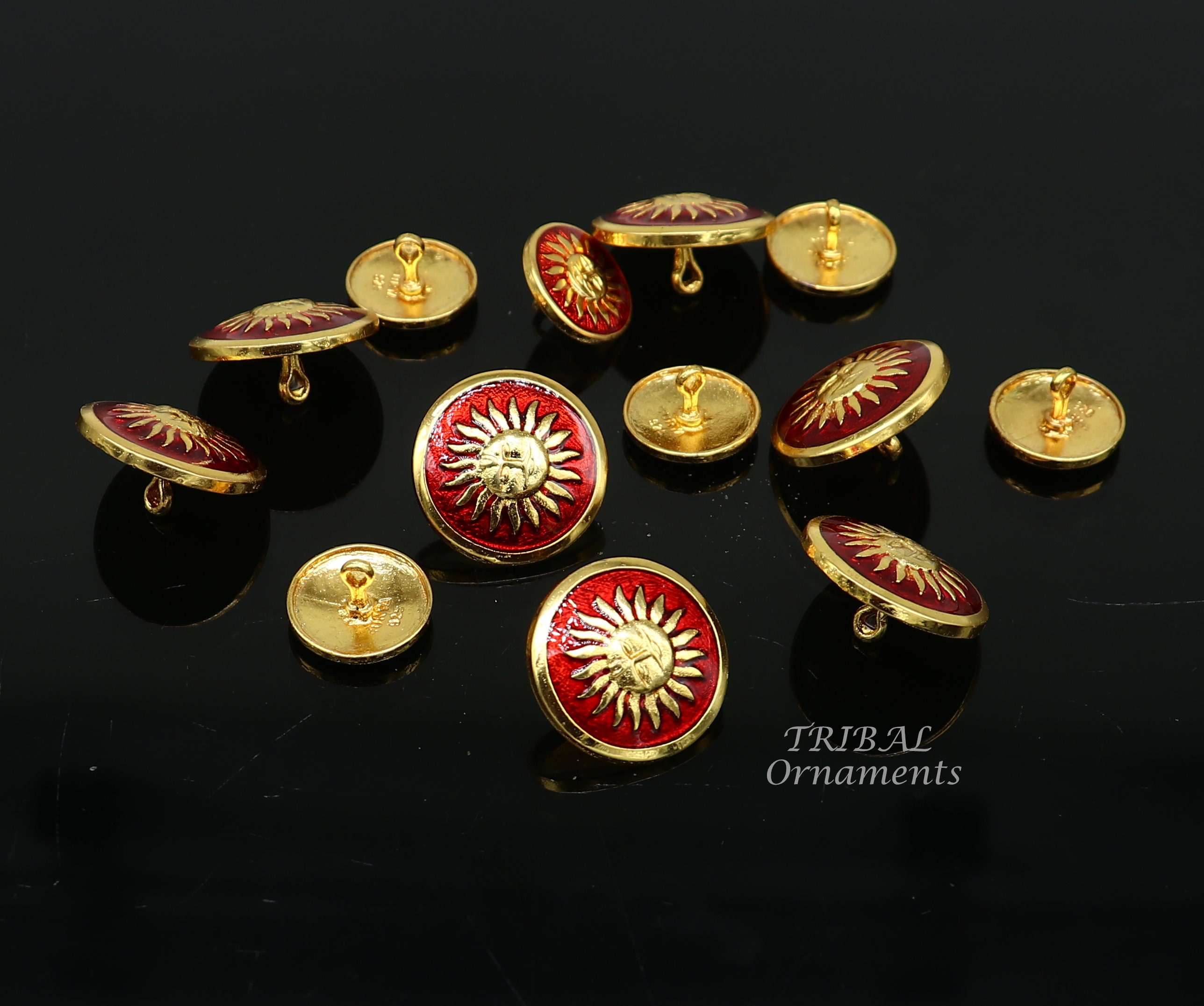 925 Sterling Silver Handmade Gorgeous Sun Face Design