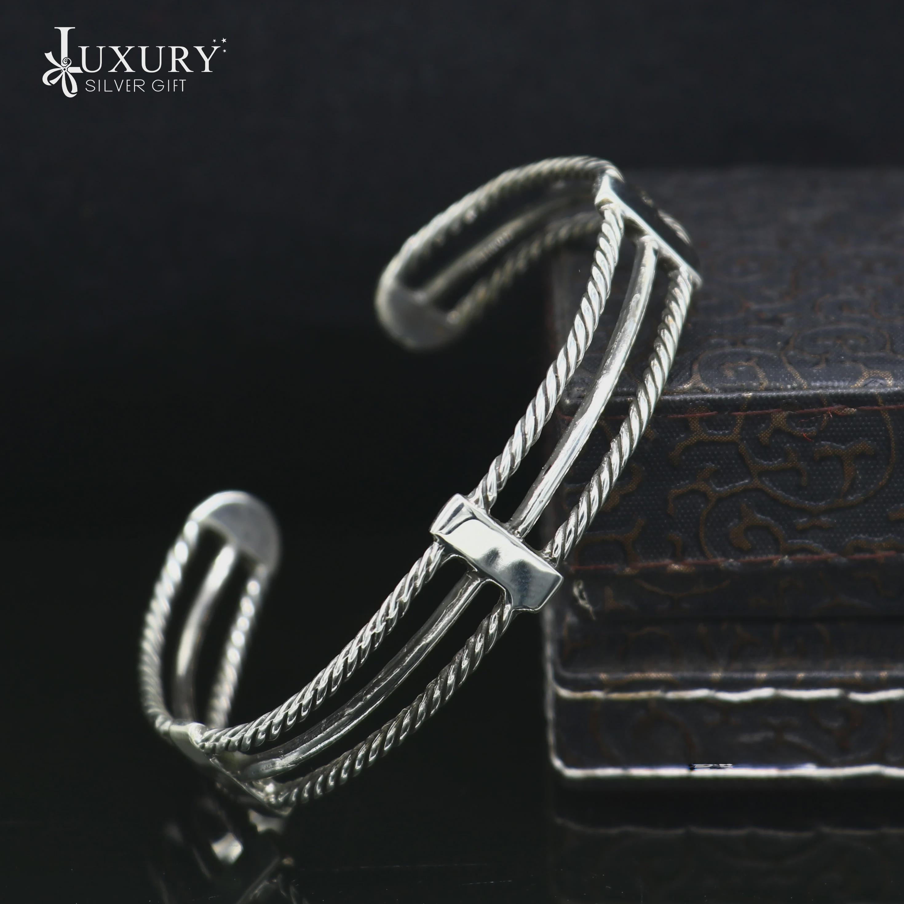 925スターリングシルバーの手作りヴィンテージスタイルの素晴らしい