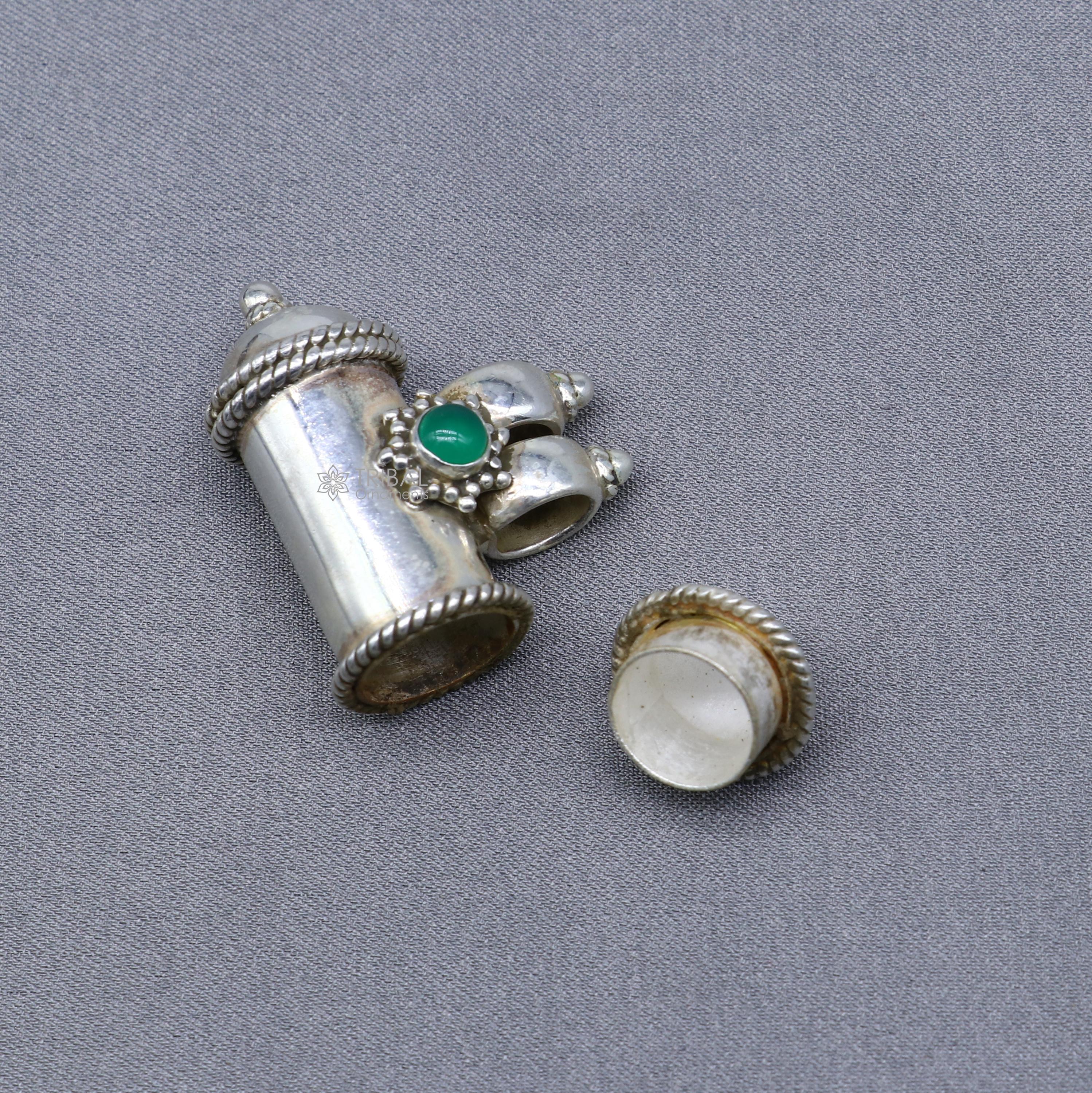 アクセサリー antidotebuyersclub ngravedCrossPendant Blue Lock Silver Puzzle Necklace Pendant Silver 925