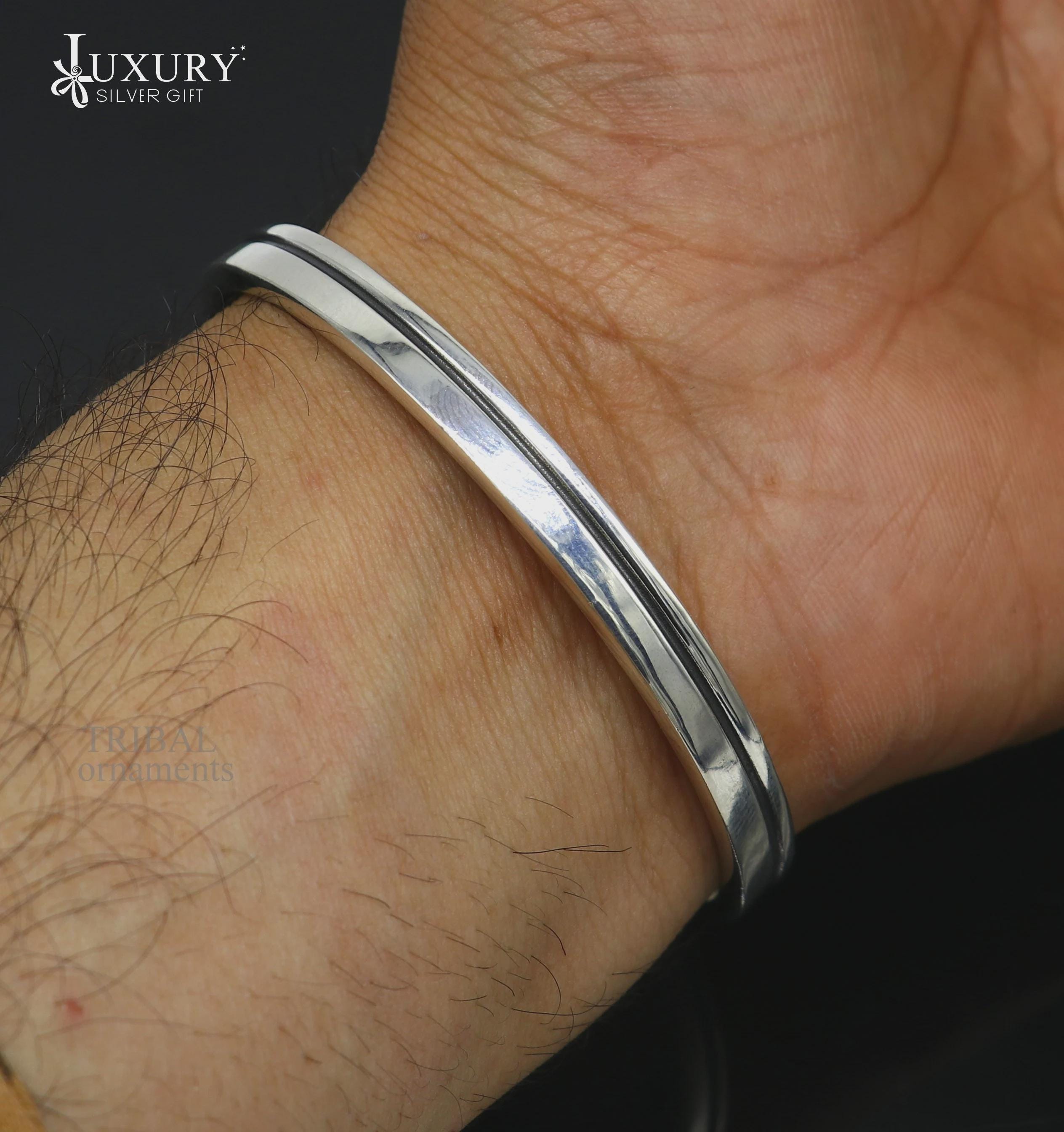 925 Sterling Silver Handmade Exclusive Vintage Design Cuff