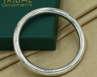 999純銀ハンドメイドヴィンテージスタイルバングルブレスレットCNCカダ