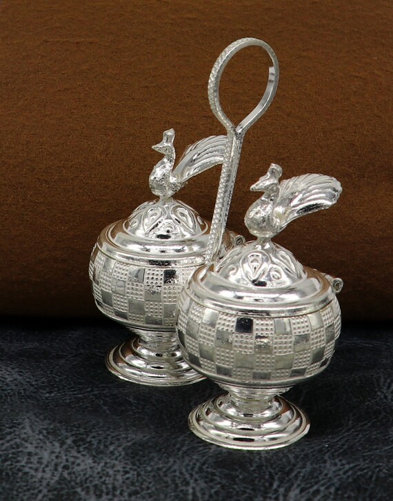 Silver sandal bowl deals price