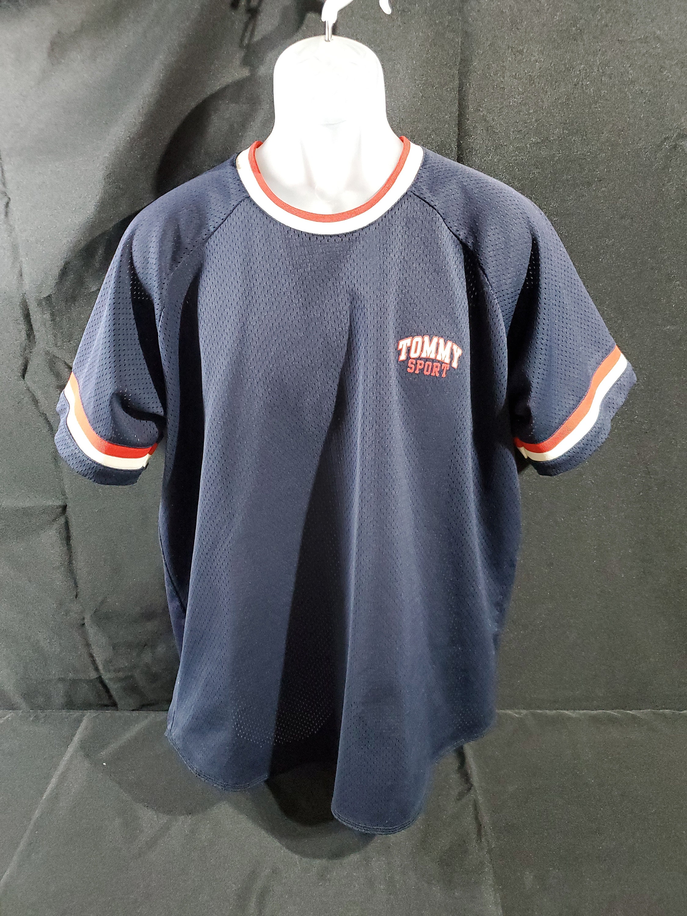 Vintage Russell Athletic Jersey Medium Blue Basketball Lady Devils