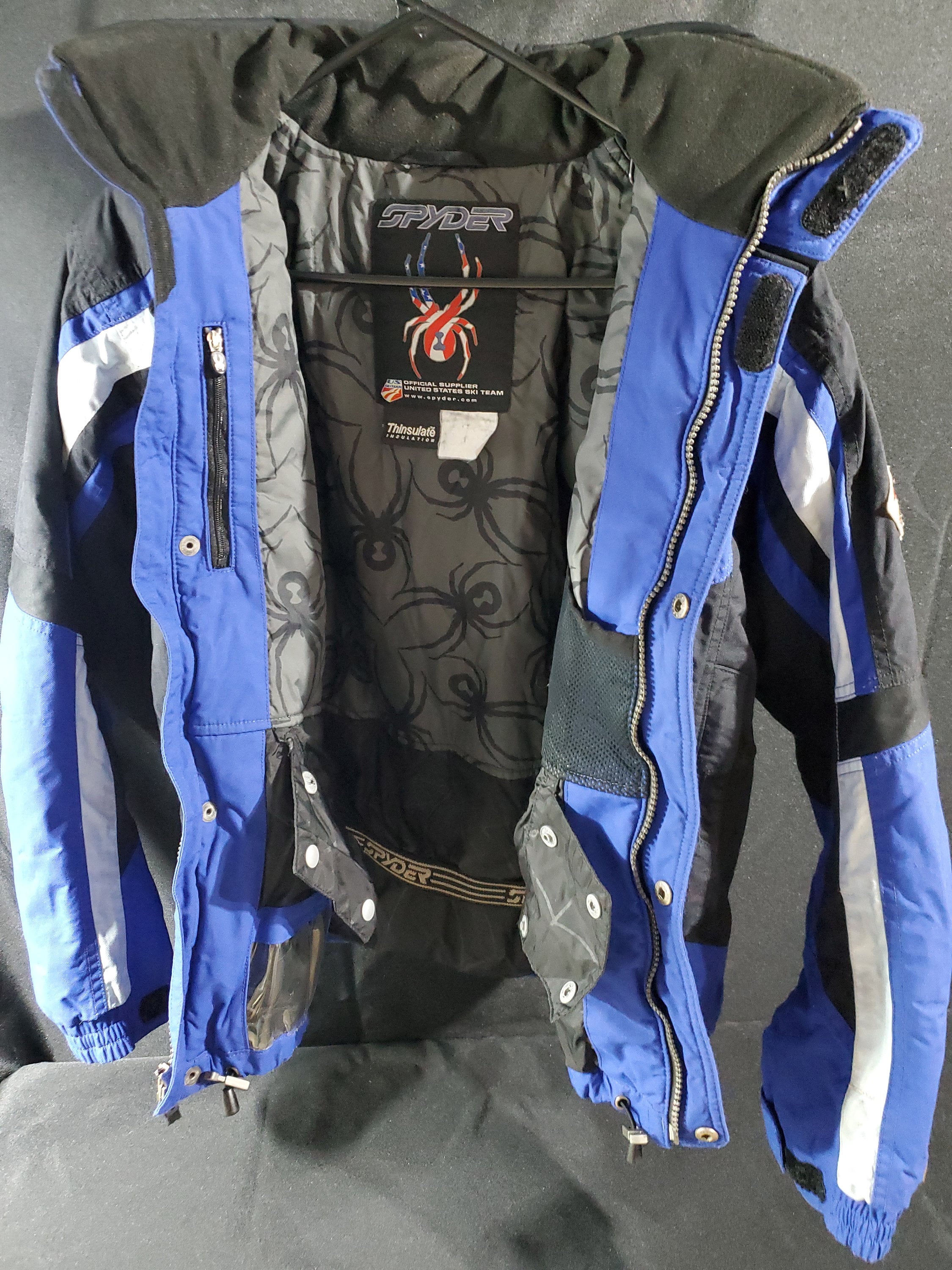 US Ski Team Spyder Jacket Vintage Kids Etsy