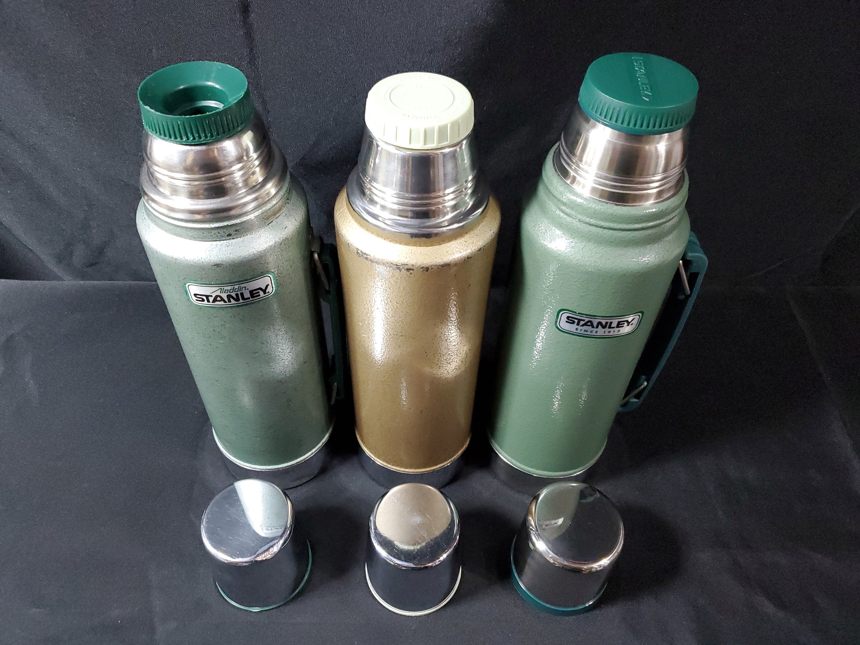 Thermos Stanley and Sears Steel Vintage, Set of 3 