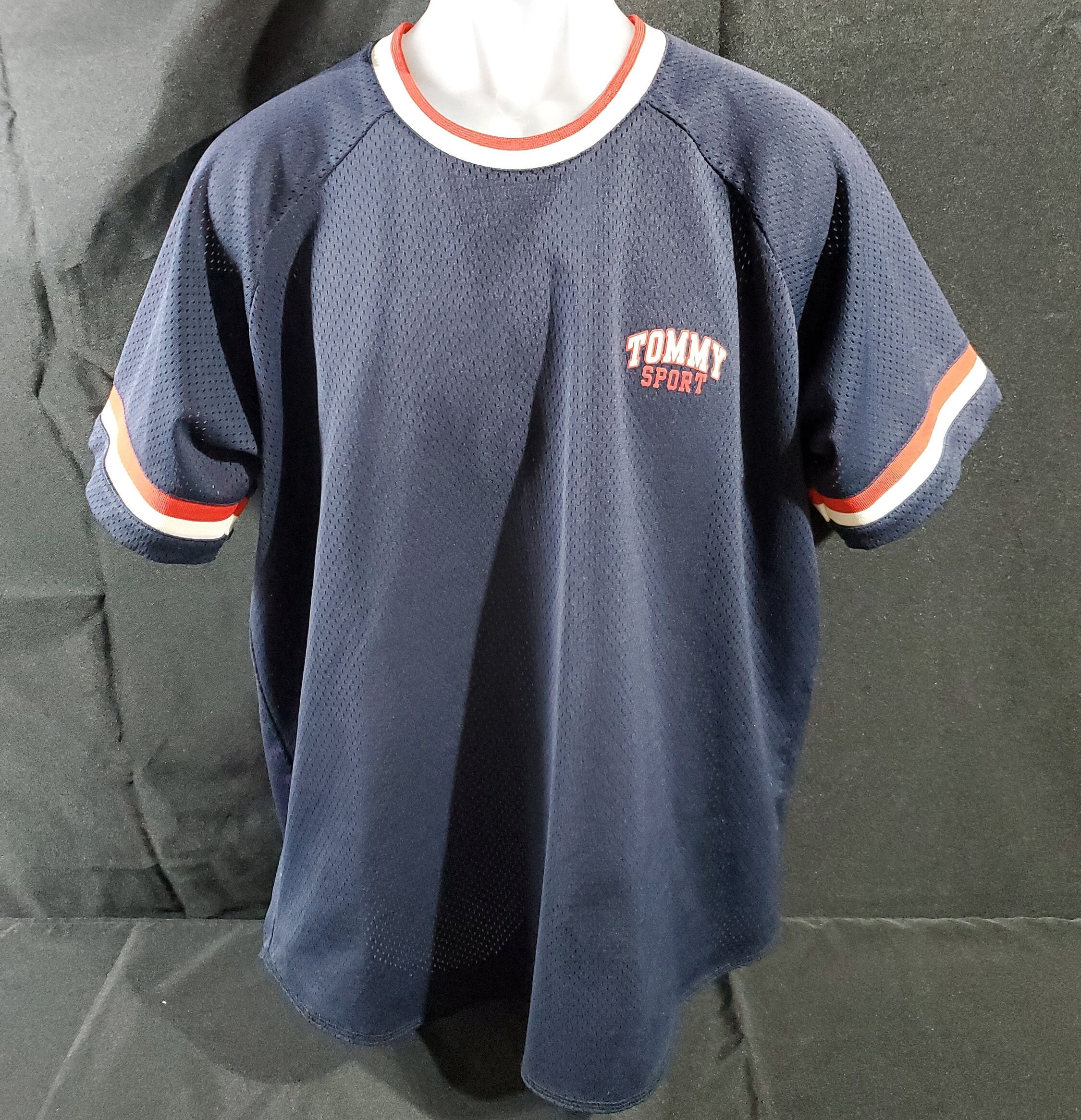 Tommy hilfiger baseball jersey top