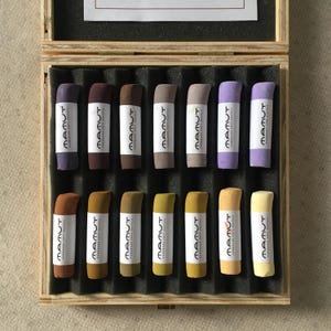 New Big Mamut Set #14, Handmade Soft Pastels.