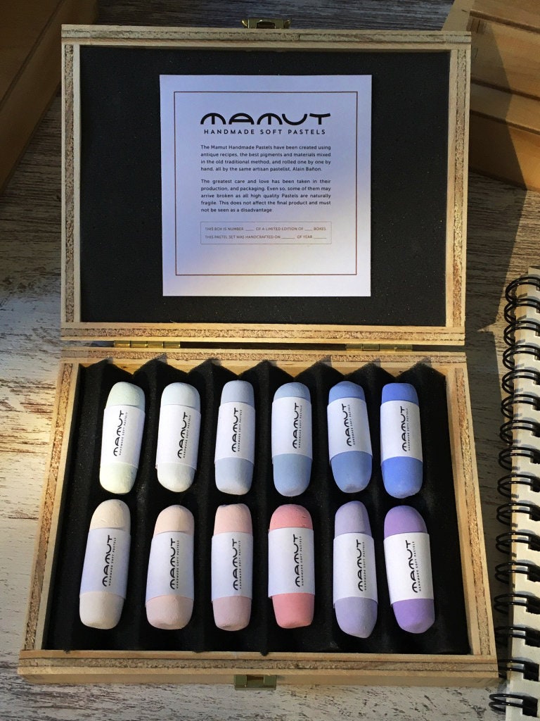 Mamut Handmade Soft Pastel Set Nº12 Soft Pastels for Artists 
