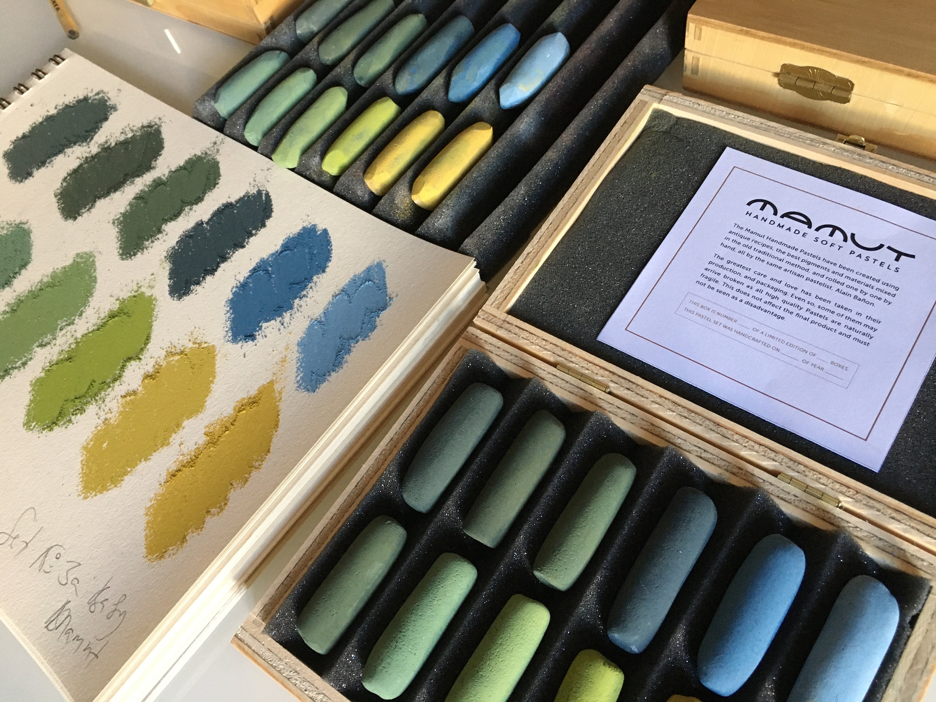 NEW- MAMUT Handmade Soft Pastel Set Big - nº 0 (Edition of 20