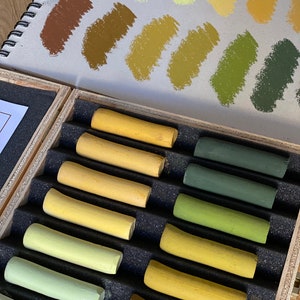 NEW Big Mamut Handmade soft pastel set nº21