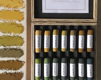New Big Mamut Set #5, Handmade Soft Pastels.