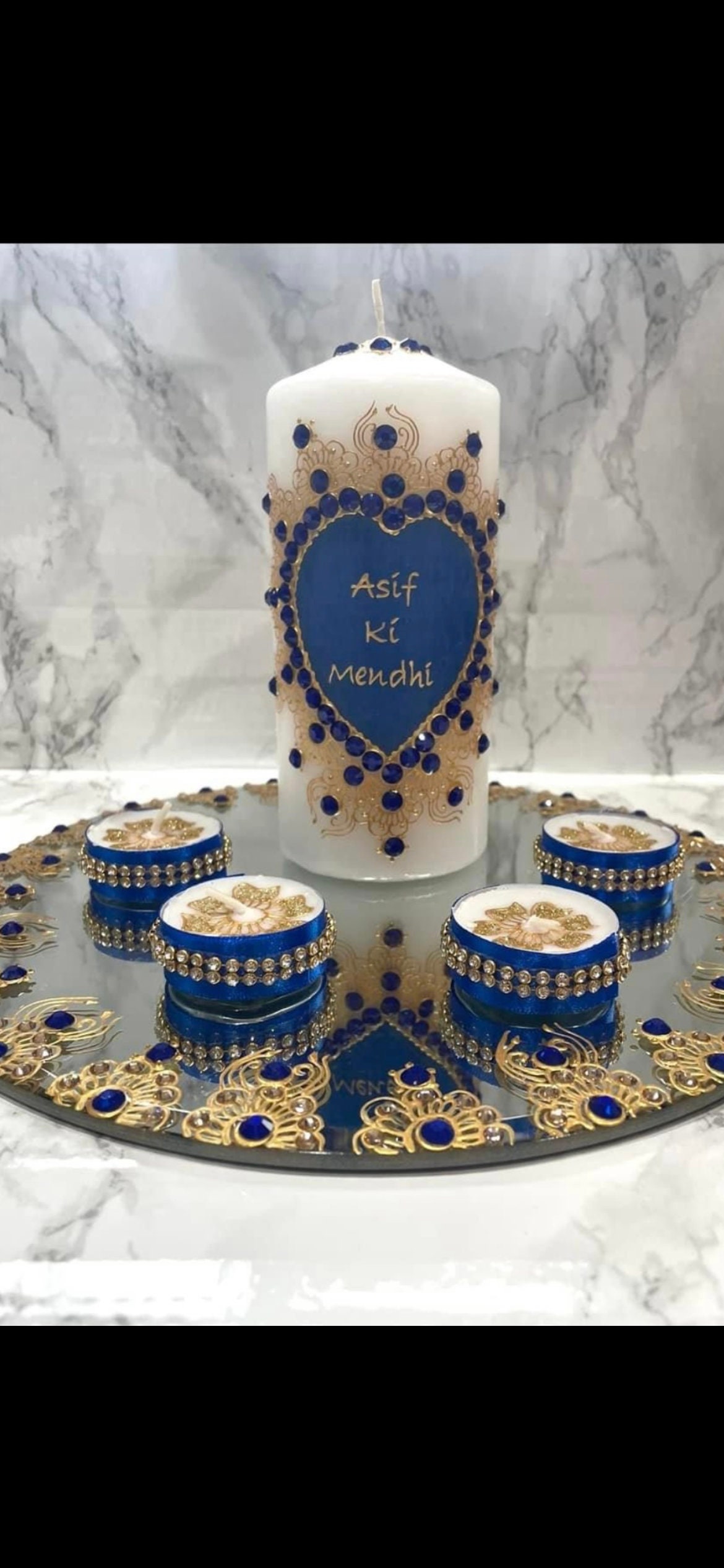 Panier henna et accessoires - Décoration