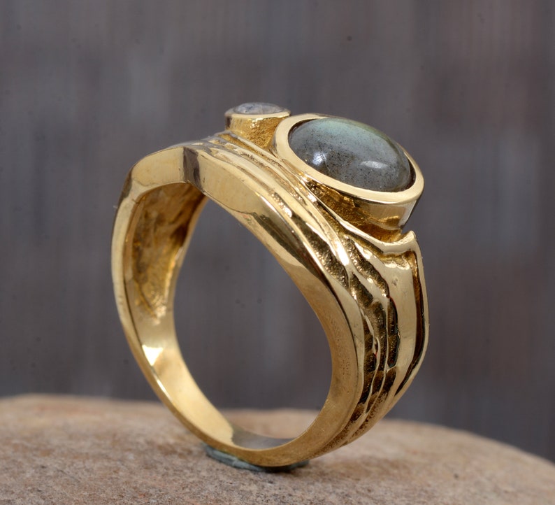 Midi ring,Unique ring,Minimalist ring Statement Ring Vintage Ring Anniversary ring Handmade ring Smoky Quartz ring,Boho ring