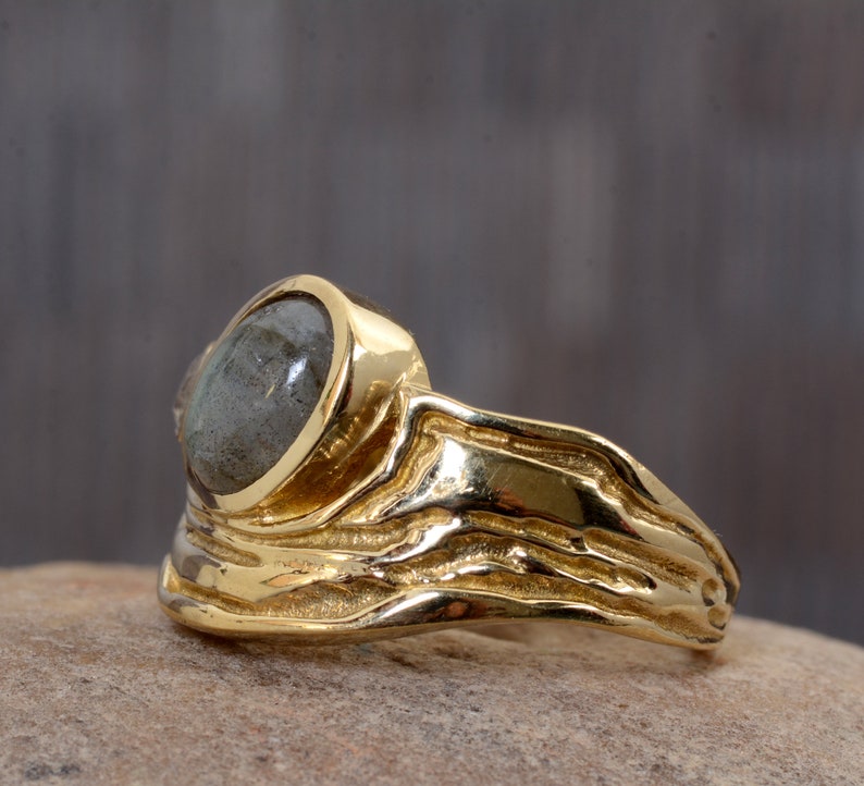 Midi ring,Unique ring,Minimalist ring Statement Ring Vintage Ring Anniversary ring Handmade ring Smoky Quartz ring,Boho ring