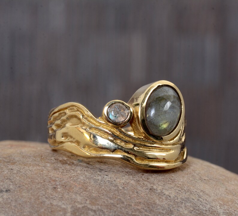 Midi ring,Unique ring,Minimalist ring Statement Ring Vintage Ring Anniversary ring Handmade ring Smoky Quartz ring,Boho ring