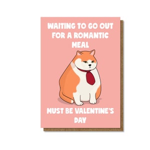 Divertente biglietto di San Valentino A5 / Must Be Valentines