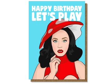 Katy Perry, Happy /birthday: Let’s play, Card A5